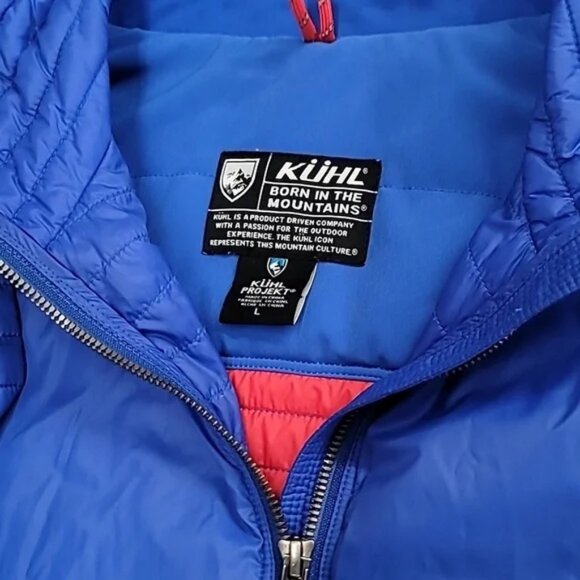KÜHL women's blue Firefly insulated zip jacket size L - Picture 10 of 14